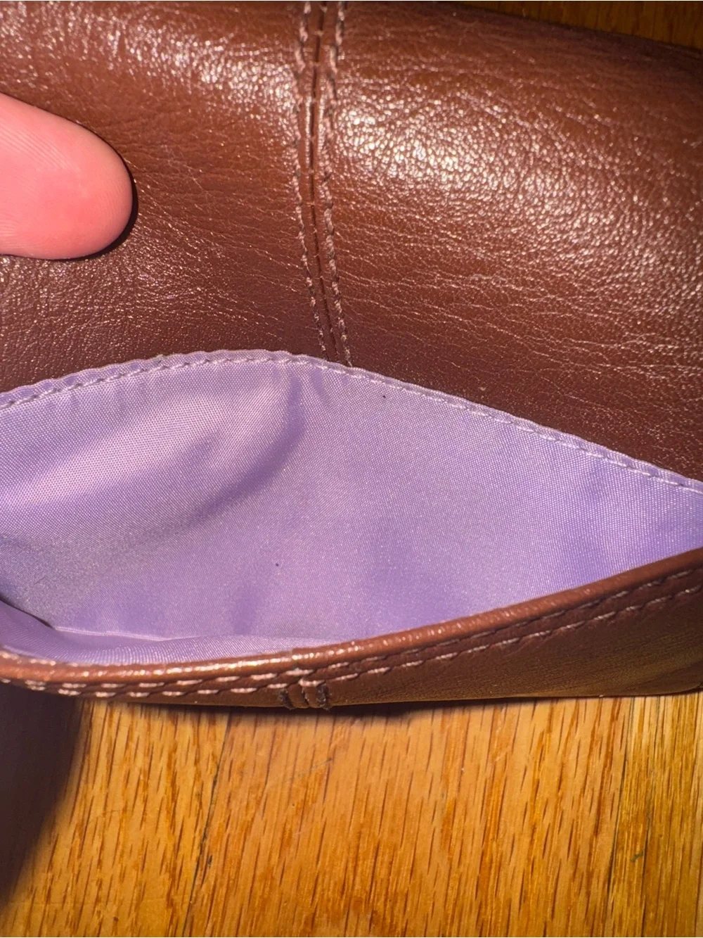 Vintage coach bifold wallet